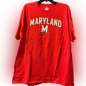 University of Maryland College Park Terrapins Fanatics Tee Shirt, 2XL XXL